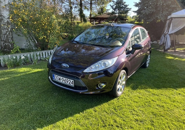 Ford Fiesta cena 20700 przebieg: 145161, rok produkcji 2009 z Świdnica małe 631